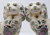 Pair of Porcelain Staffordshire Dogs - Large