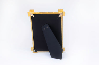 French Faux Bamboo Picture Frame | French Colonial Art Deco Indochine Frame