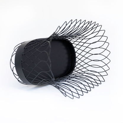 Elegant French Wire Metal Planter Basket
