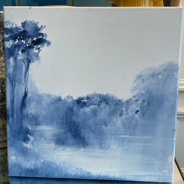 Mike Perry Blue Wash Palms