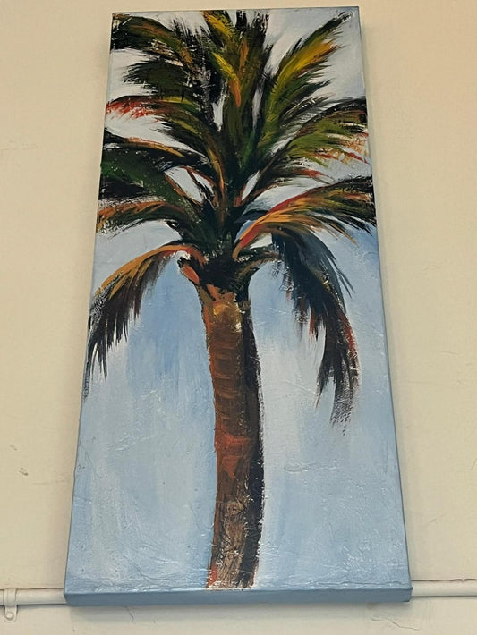 Mike Perry Palm Tree 40" x 16"