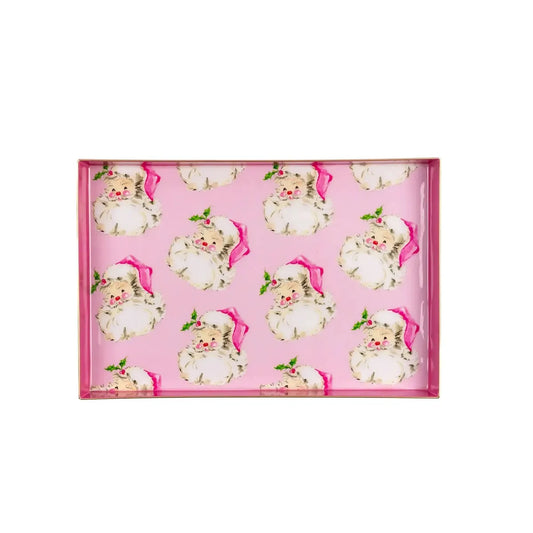 Retro Modern Santa Tray