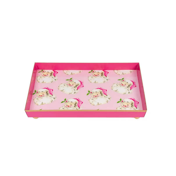 Retro Modern Santa Tray