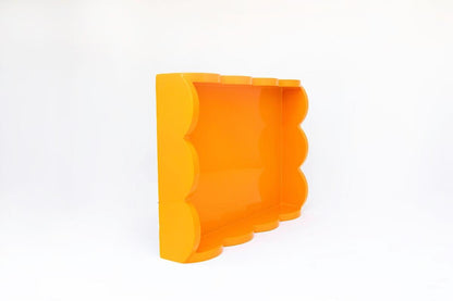 Scalloped Lacquer Tray | Chic Decorative Home Accent