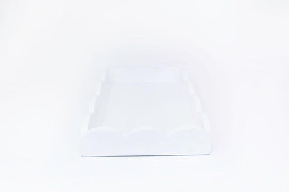 Scalloped Lacquer Tray | Chic Decorative Home Accent
