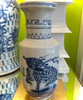 Blue and White Porcelain Kirin Vase