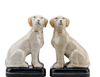 Pair of Porcelain Decorative Tang Dogs