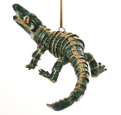 Cloisonne Decorative Alligator