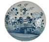 Large Blue and White Porcelain Decorative Plates