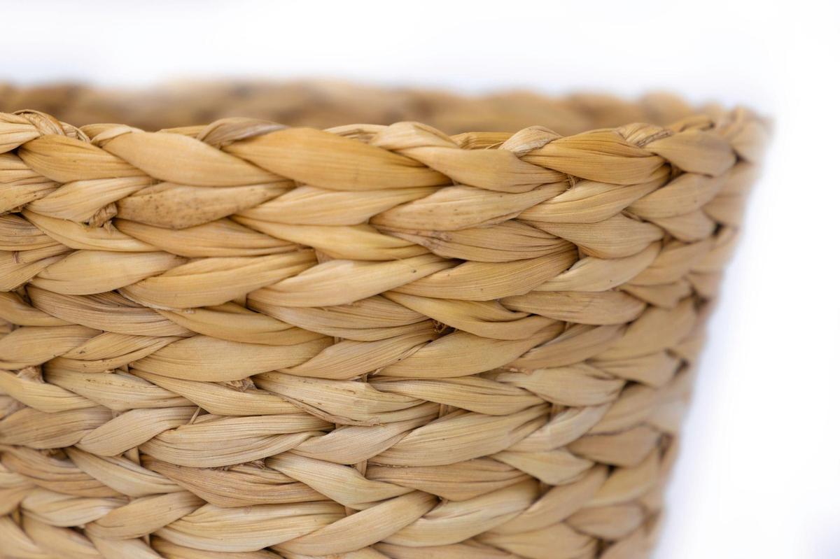 Tapered Banana Weave Planter | Decorative Cachepot Planter