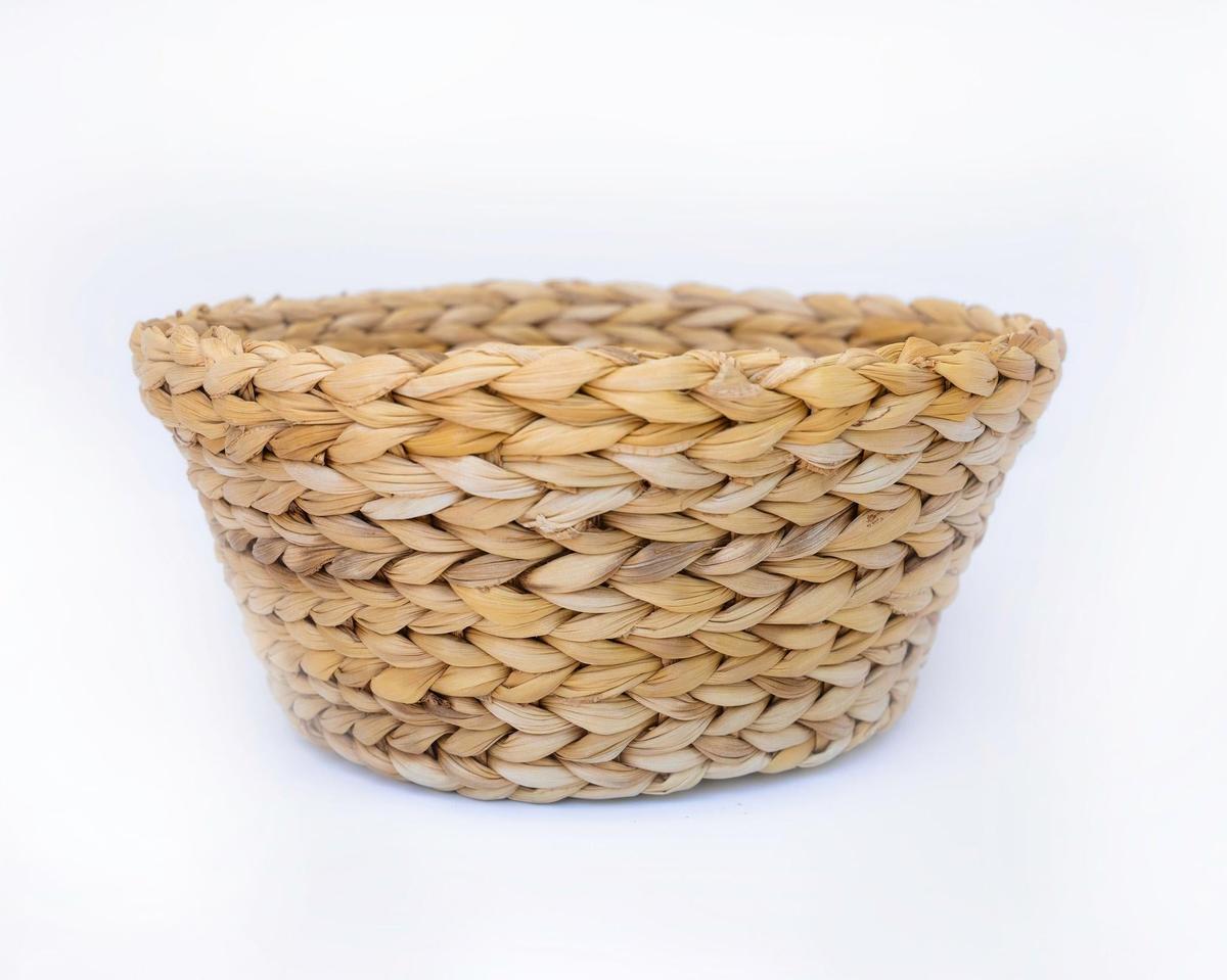 Tapered Banana Weave Planter | Decorative Cachepot Planter