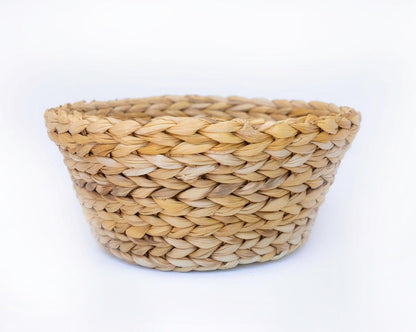 Tapered Banana Weave Planter | Decorative Cachepot Planter