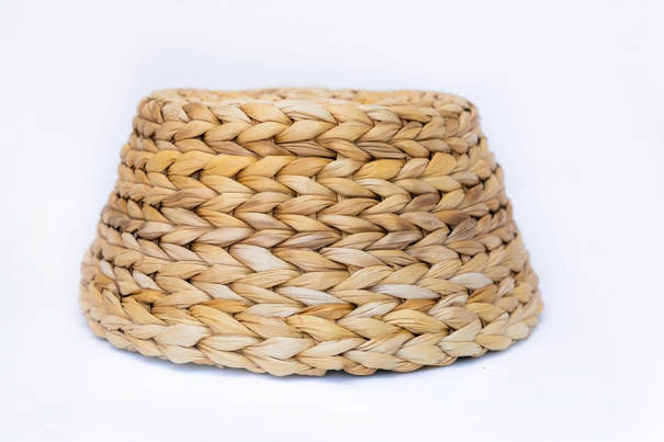 Tapered Banana Weave Planter | Decorative Cachepot Planter