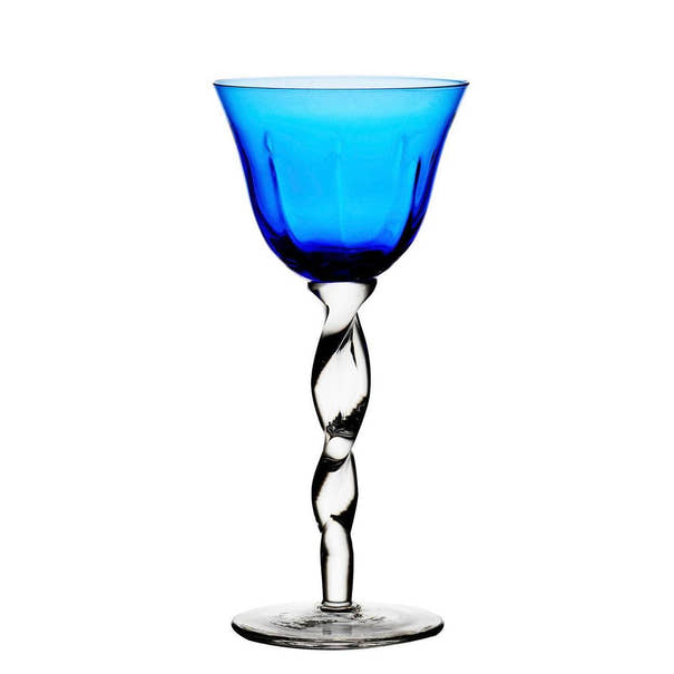 Twisted Stem Wine Glass