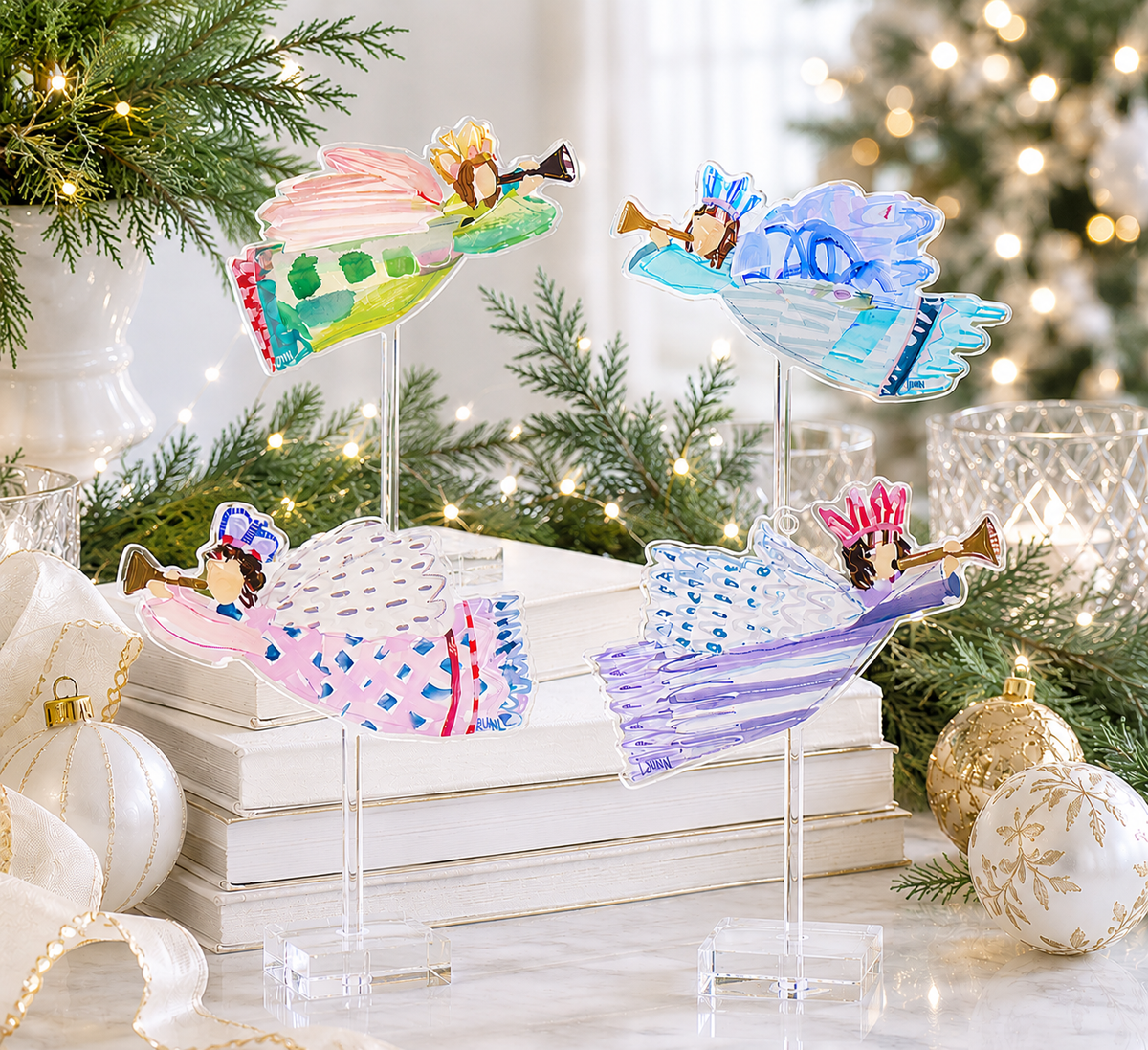 Heavenly Host Angel Collection, Set of 4