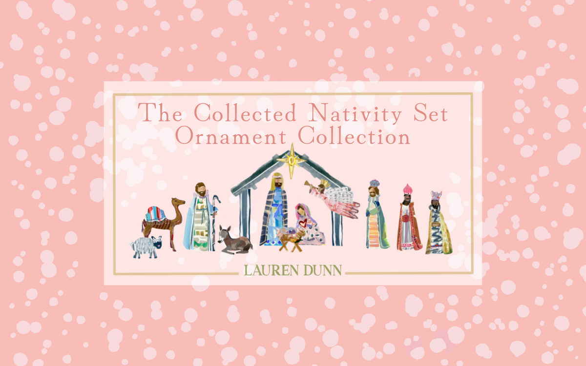 Collected Nativity Ornament Set, Small