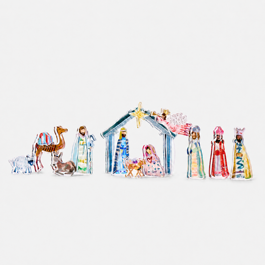 Collected Nativity Set, Complete Scene