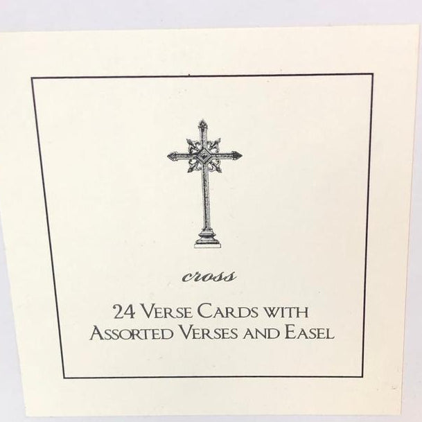 Assorted Verse Cards | Sentimental Gift with Display Easel