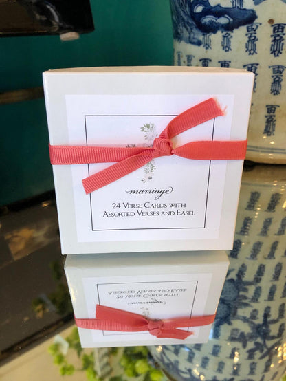 Assorted Verse Cards | Sentimental Gift with Display Easel