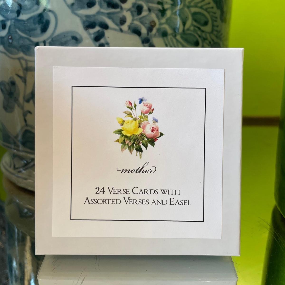 Assorted Verse Cards | Sentimental Gift with Display Easel