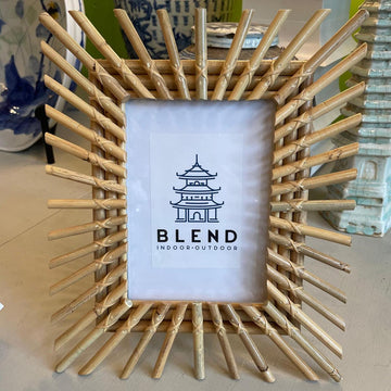 Bamboo Sunburst Frame