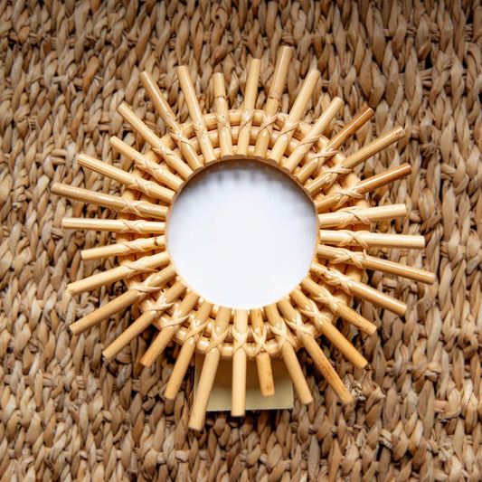 Bamboo Sunburst Frame