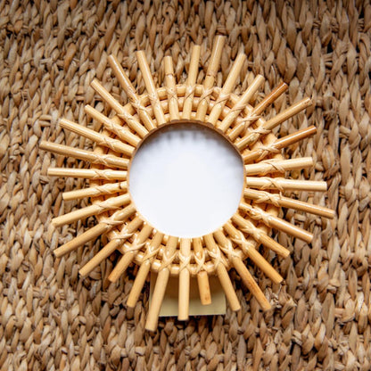 Bamboo Sunburst Frame