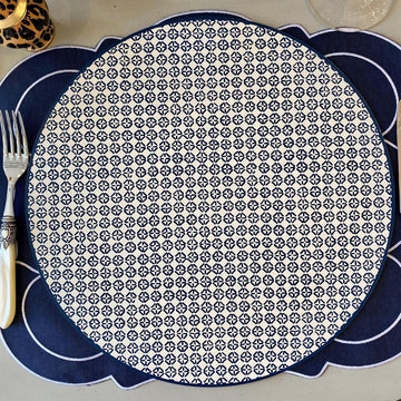Blue Pattern Reversible Placemat