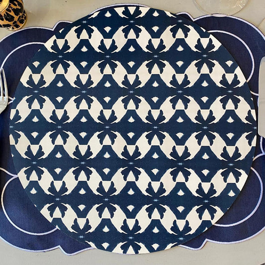 Blue Pattern Reversible Placemat