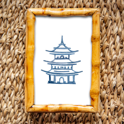 Bamboo Tortoise Shell Frame