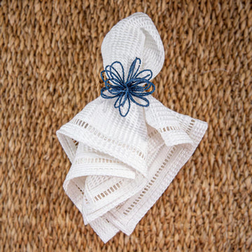 Classic Waffle Table Napkins | Set of 4