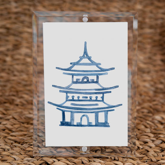 Clear Acrylic Beveled Frame
