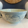 Load image into Gallery viewer, Large Blue and White Bowl with Lotus Motif