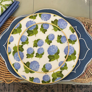 Patterned Enamel Charger