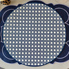 Blue and White Reversible Placemat