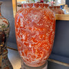 Orange Dragon Vase