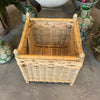 Wicker planter- inside 